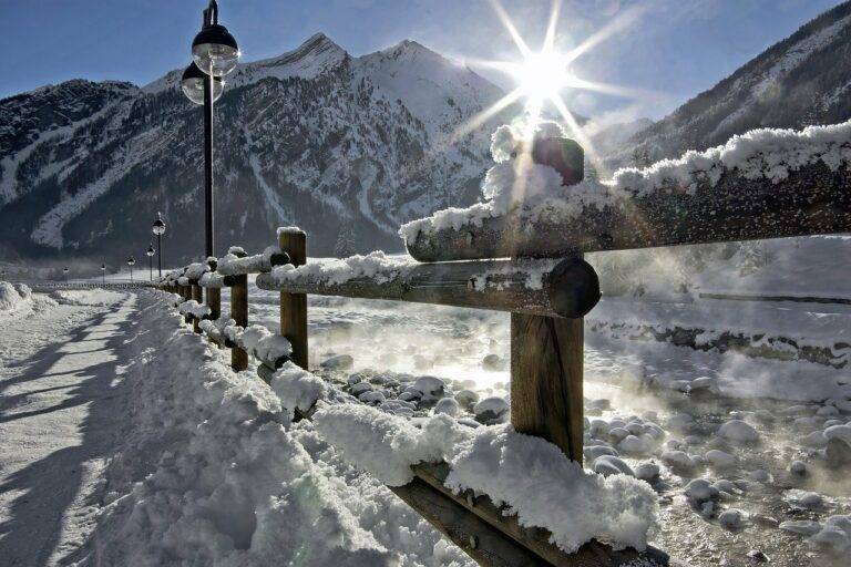 neige et pyrenees