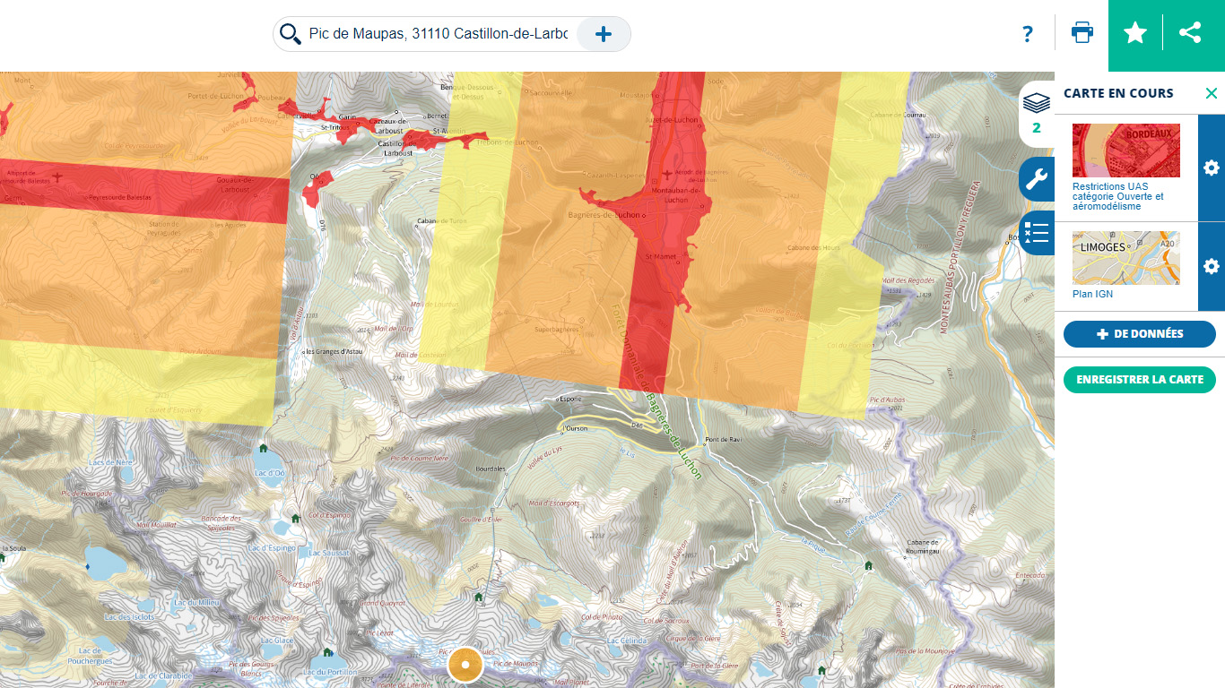 carte geoportail