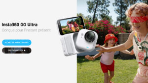 Nouvelle Insta360 GO Ultra