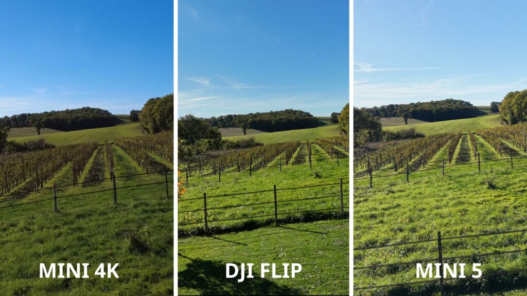 comparatif vidéo mini drones dji