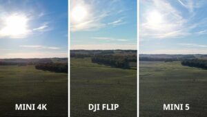 contre jour photo drones