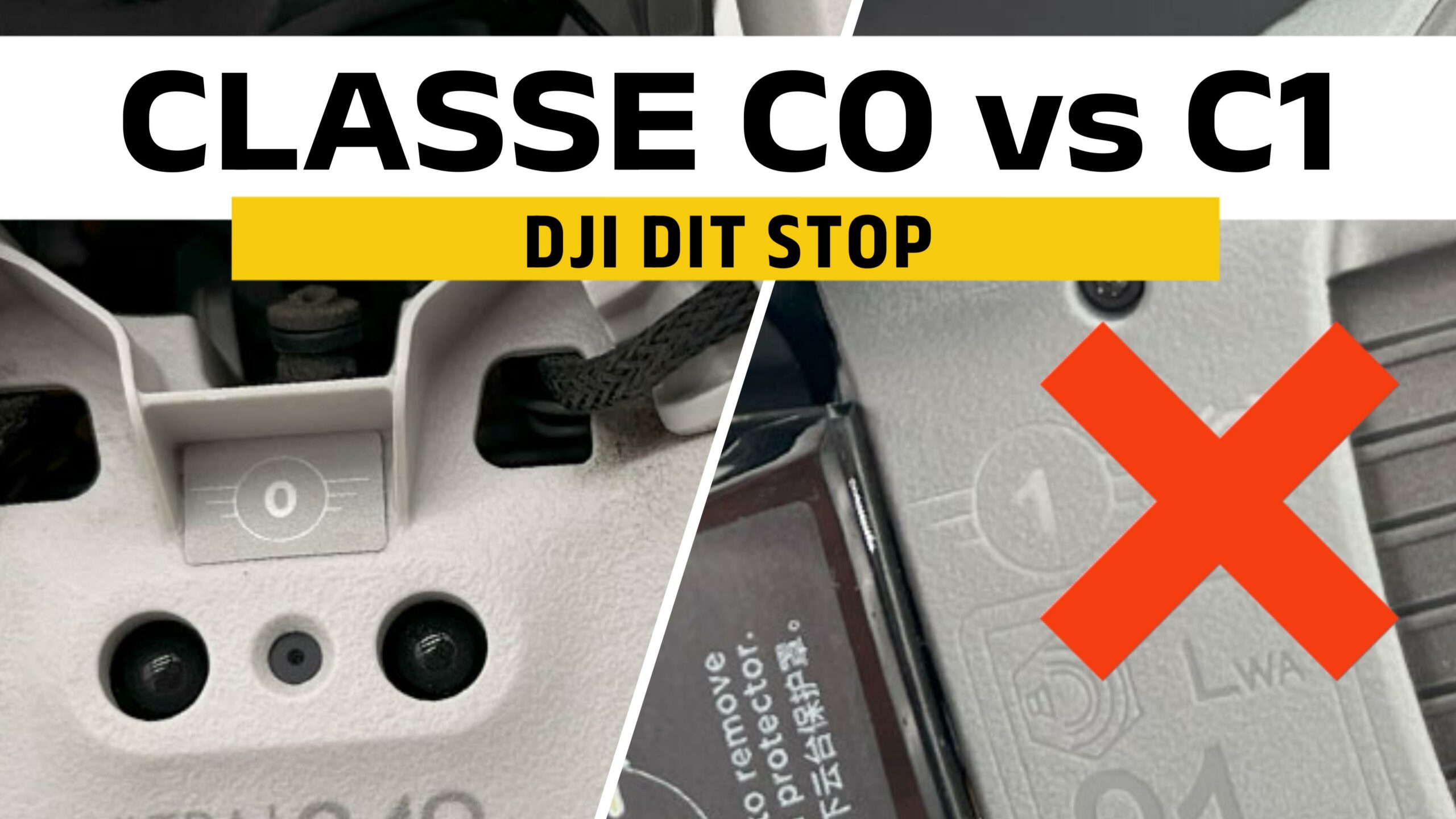 changer la classe de son drone