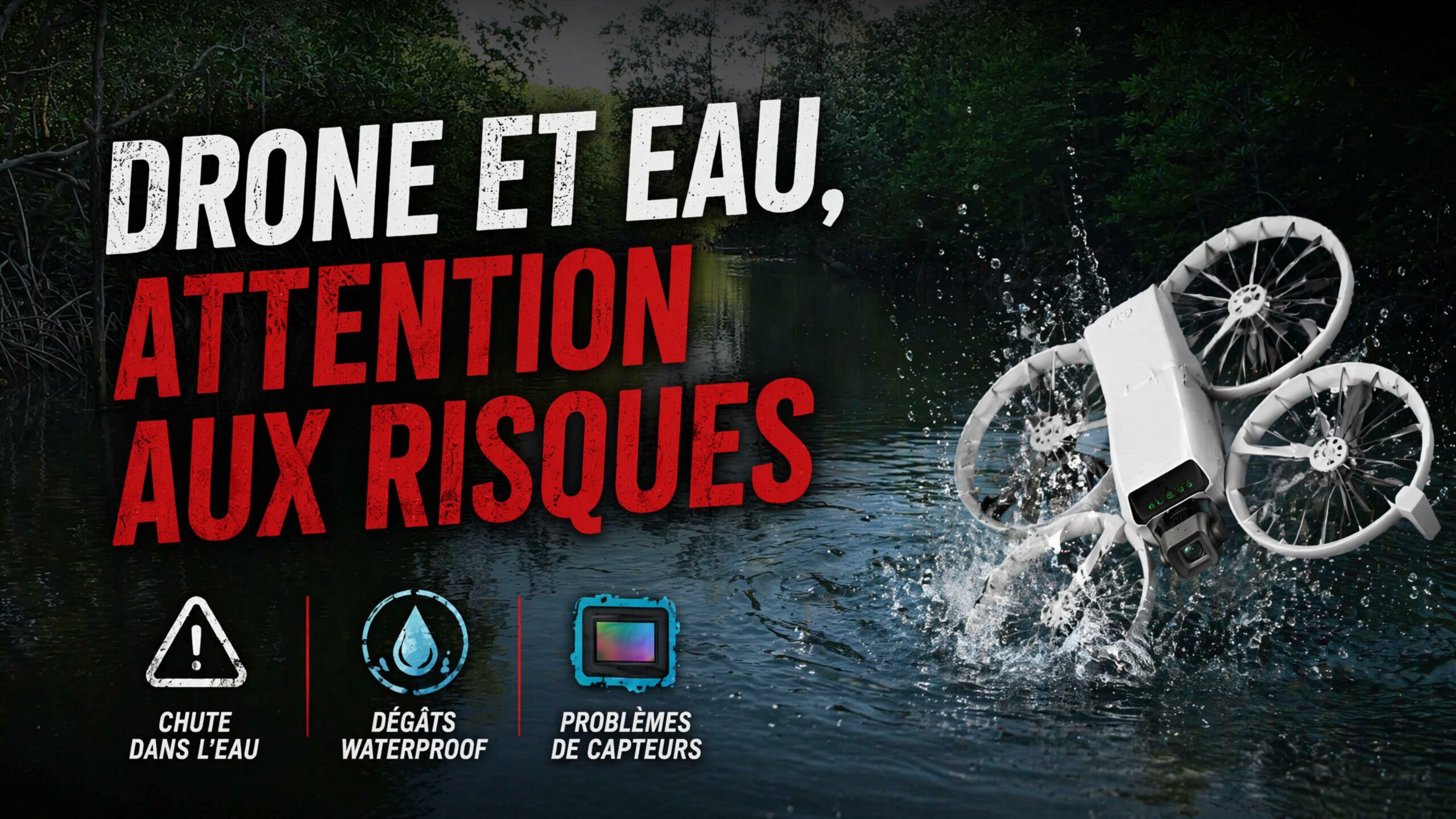 DJI Lito et Drones dans L&rsquo;eau ?
