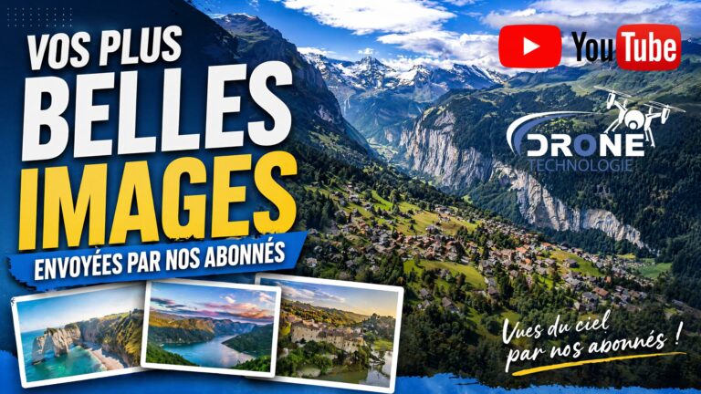 images drones abonnés youtube