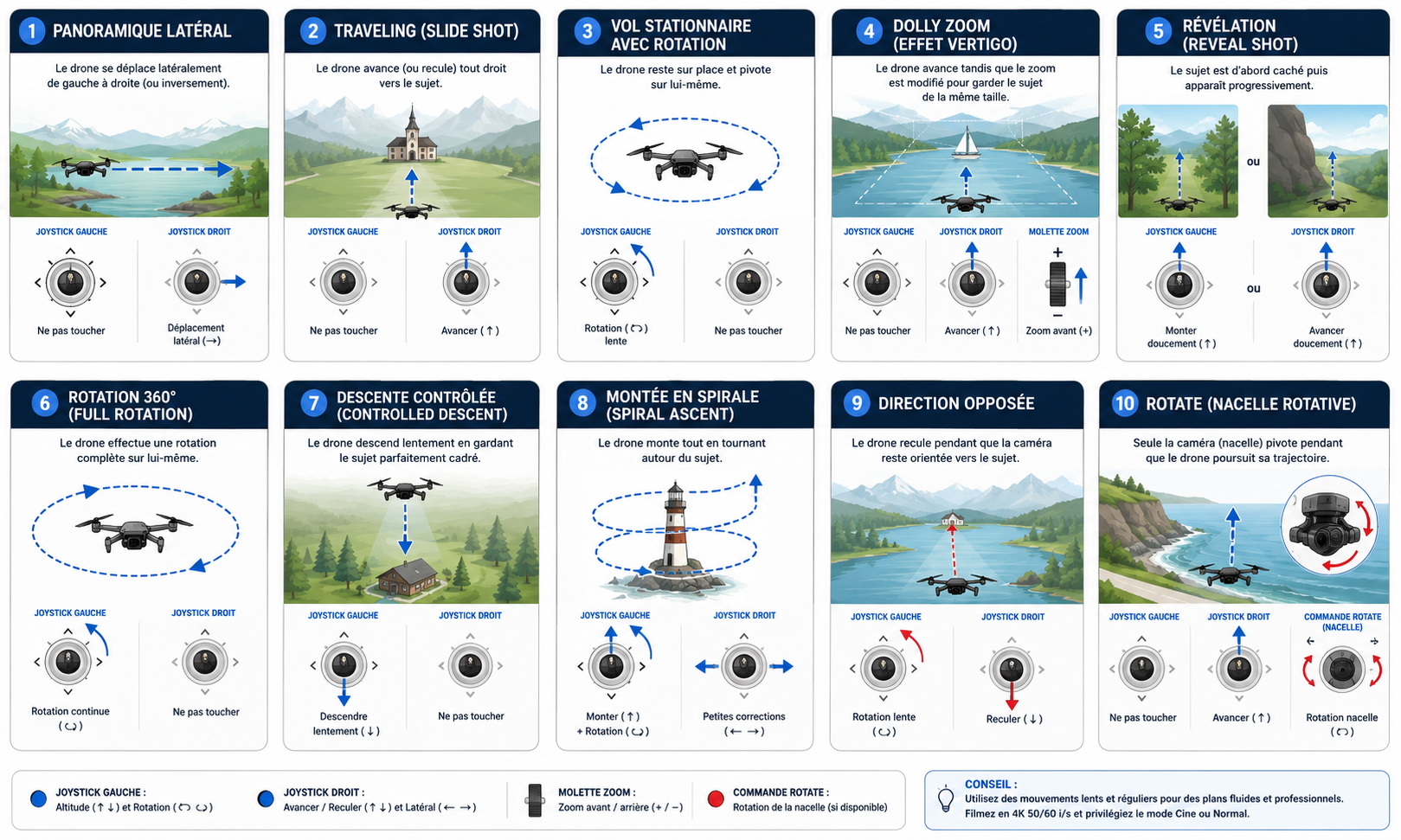 les 10 plans de drone incontournables