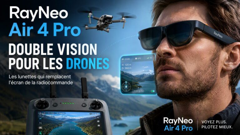 RayNeo Air 4 Pro pour les drones